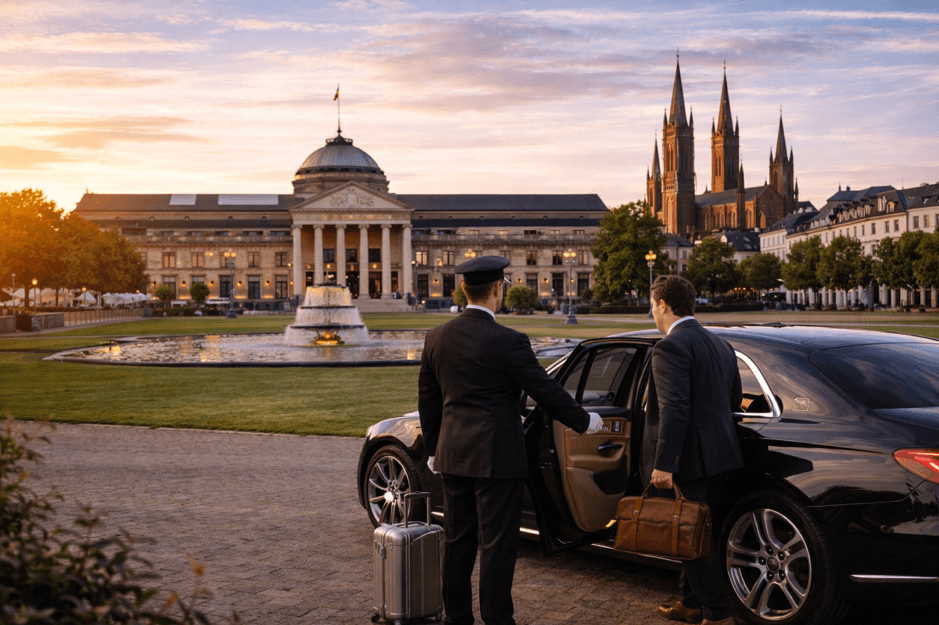 Stadtansicht von Wiesbaden, Deutschland