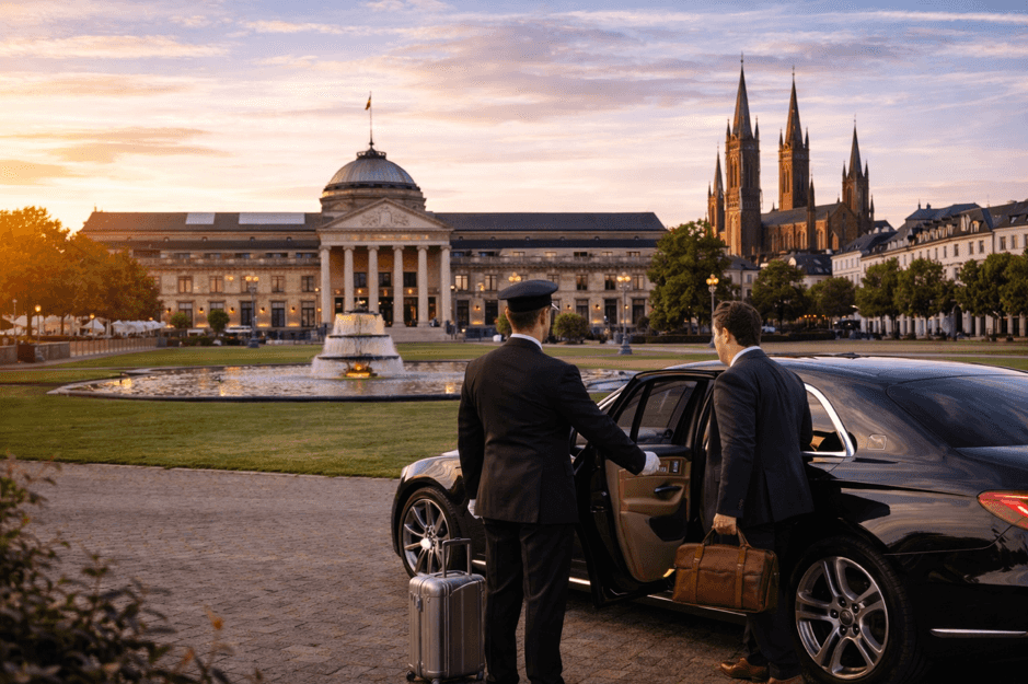 Stadtansicht von Wiesbaden, Deutschland