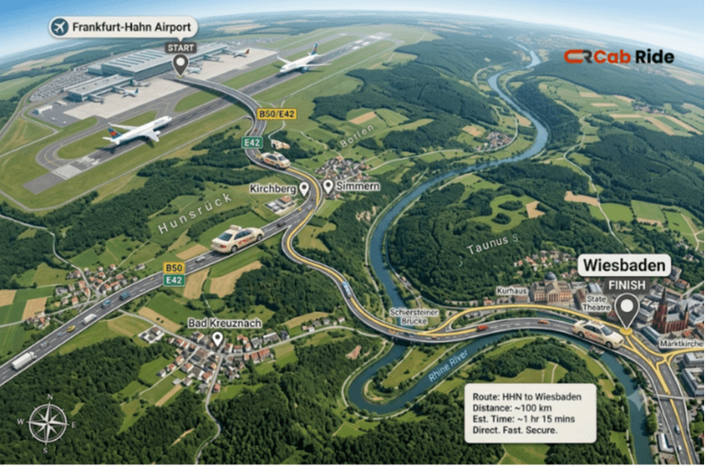 Hahn Airport to Wiesbaden: The Ultimate Route with CabRide